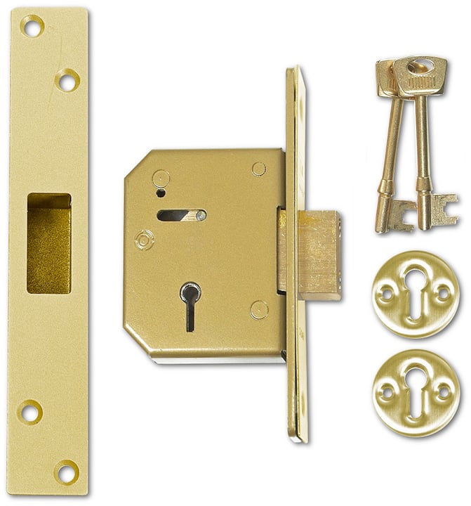 Union C-series 3G115 - 5 Lever Mortice Deadlock (67mm) Keyed Alike