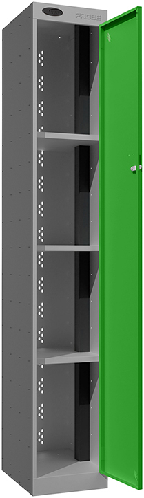 Probe Powerbox Four Bay Green Laptop Locker (with charging)
