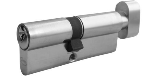 Asec 5 Pin - Euro Thumbturn Cylinder 35 - 55 (90mm Nickel Plated) | AL-AS1391KA by Asec