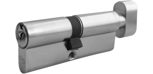 Asec 5 Pin - Euro Thumbturn Cylinder 40 - 50 (90mm Nickel Plated) | AL-AS1394KA by Asec