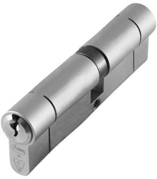 Asec Kite - Euro Double Cylinder 45 - 55 (100mm Nickel Plated) | AL-AS10152KA by Asec