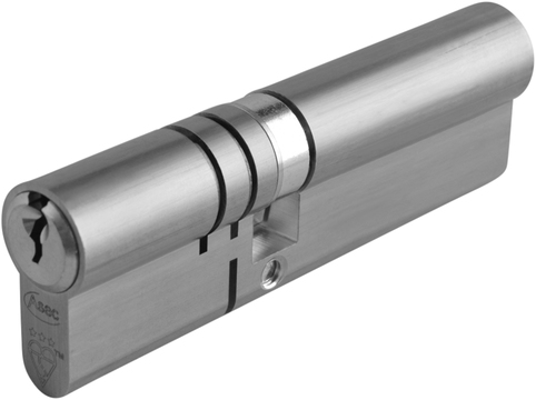 Asec Kite Elite - Euro Double Cylinder 40 - 60 (100mm Nickel Plated) | AL-AS10364KA by Asec