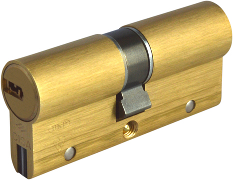 CISA Astral S - Euro Double Cylinder 35 - 40 (75mm Polished Brass) | AL-L16053KA by CISA