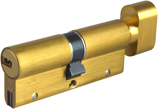 CISA Astral S - Euro Thumbturn Cylinder 45 - 40 (85mm Polished Brass) | AL-L16088KA by CISA