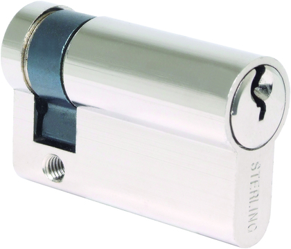 Sterling 5 Pin - Euro Half Cylinder 30 - 10 (40mm Nickel Plated) | ESN3011 by Sterling