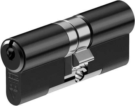 EVVA ICS 3 Star - Euro Double Cylinder 36 - 36 (72mm Black) | L34400M-BLACK-KA by EVVA