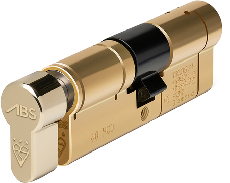 Avocet ABS Master 3 Star - Euro Thumbturn Cylinder 50 - 40 (90mm Polished Brass) | DC8AM4050PBTKA by Avocet