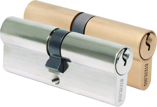 Sterling 5 Pin - Euro Double Cylinder 30 - 30 (60mm Nickel plated) | EPN3030 by Sterling