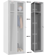 Thumbnail of Phoenix 1 Door Add-on Column - Clear 500D